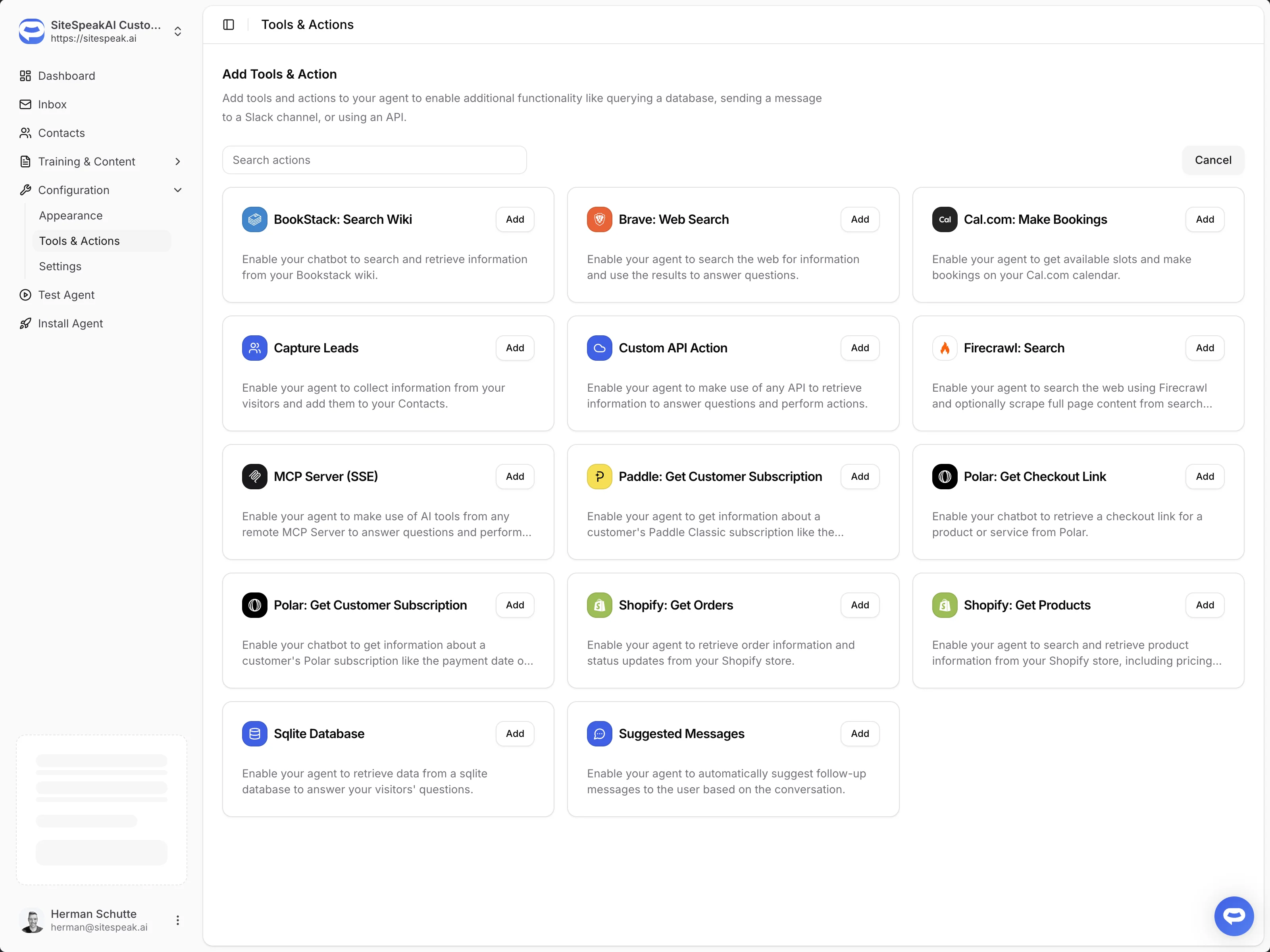 API & Database Connectivity