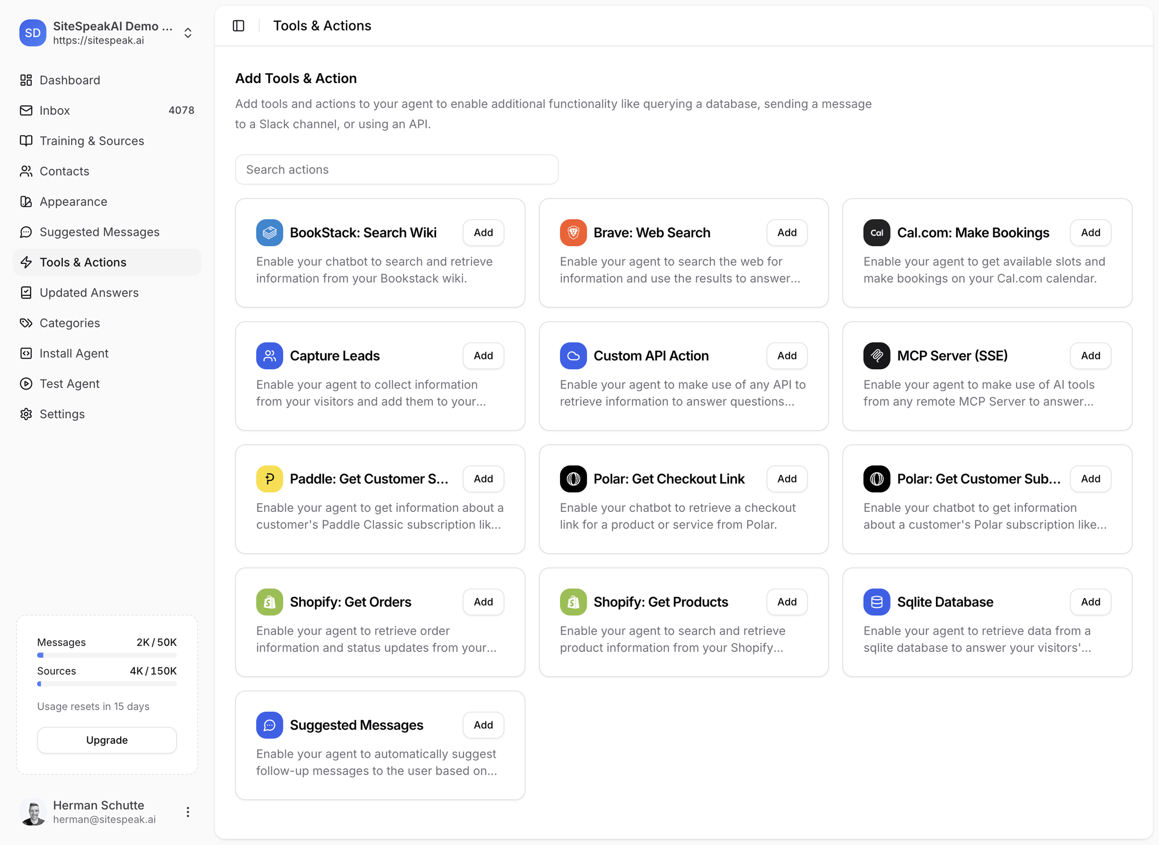 Product screenshot